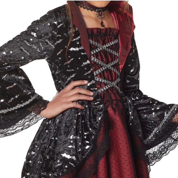 Victorian Countess Kids Vampire costume size Small - Picture 2 of 6